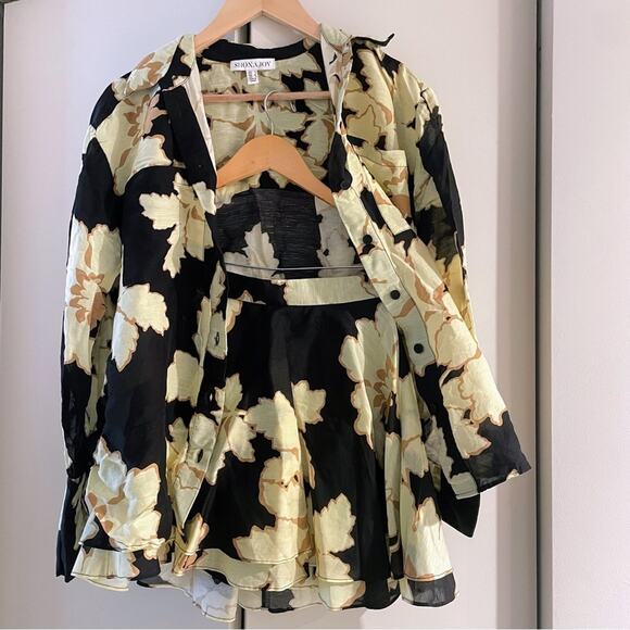 Shona Joy Lucia Floral Print Set - Picture 2 of 6